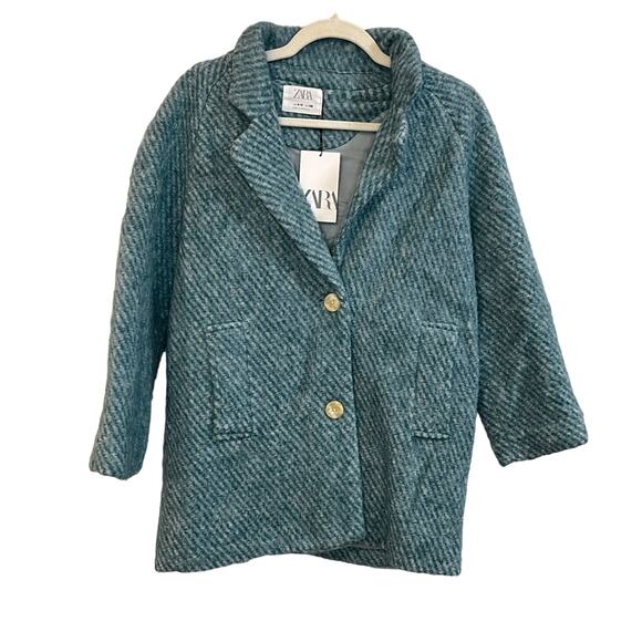 Nwt- Zara kids -structured long coat - available in multiple sizes - Picture 2 of 7